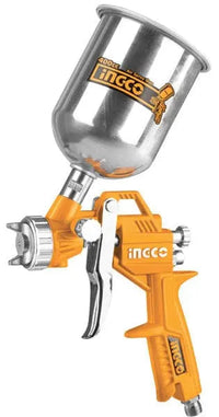 Aerografo per verniciare vasca superiore ingco