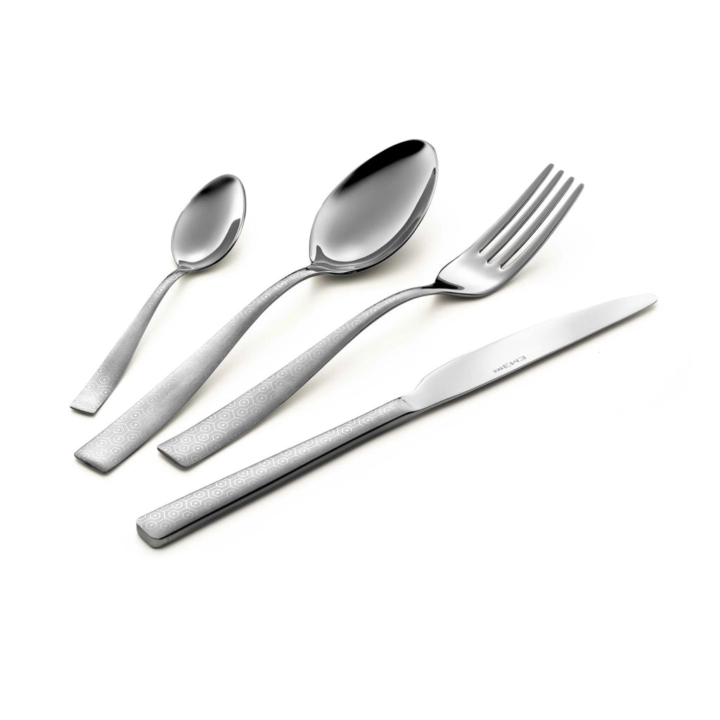 Servizio Set di Posate 24 Pezzi in Acciaio Eme Infinity Seamless