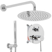 Set Doccia Da Incasso Rea Lungo Diamond Chrome + Box
