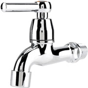 Rubinetto per acqua fredda di alta qualità in plastica - verniciato - installazione facile - scarico dell'acqua - regolazione con maniglia - duraturo e elegante - rubinetto per acqua