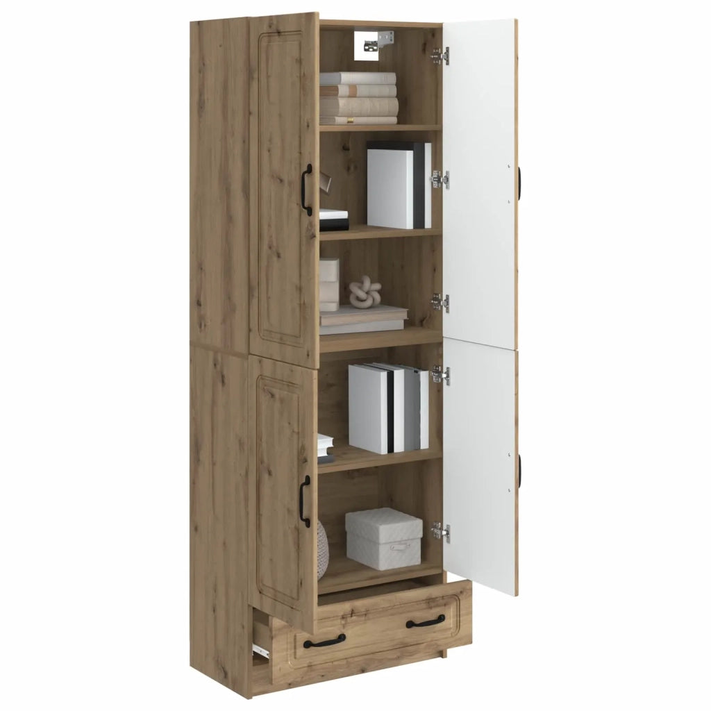 Set di armadi 2 pcs Rovere Artigianale Legno ingegnerizzato 3416942