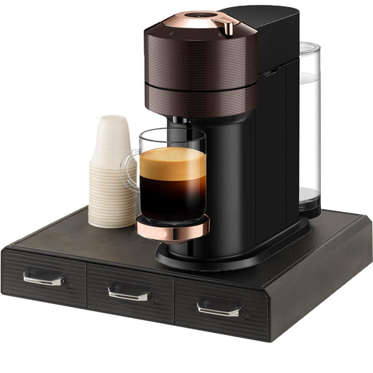 Porta Capsule Caffè Professionale 3 Cassetti Station Organizer Bar Caffetteria