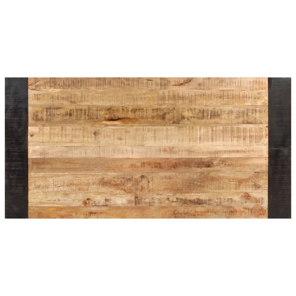 Tavolo da Pranzo 180x90x76 cm in Legno Massello di Mango cod mxl 16956