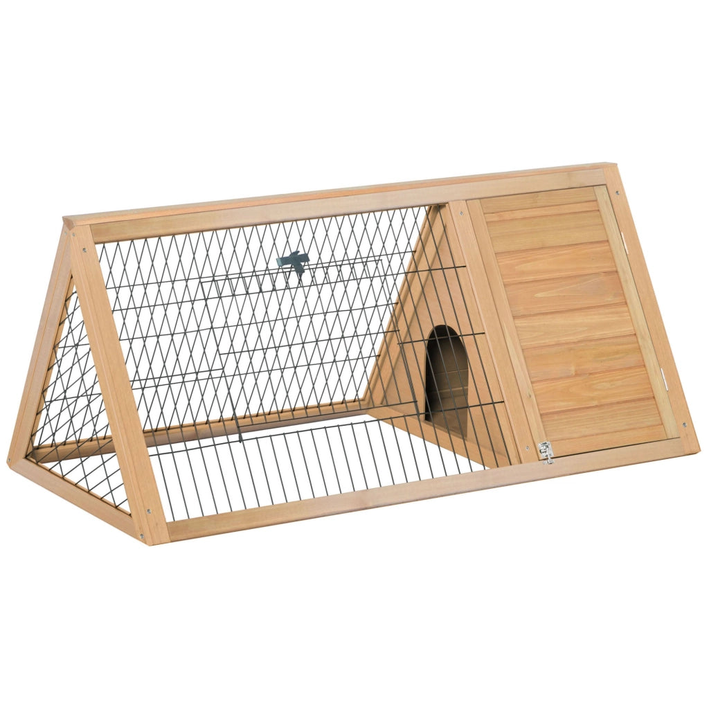 Casetta triangolare da giardino ¨C Xylo ¨C legno massello pino 116x62x52cm esterno