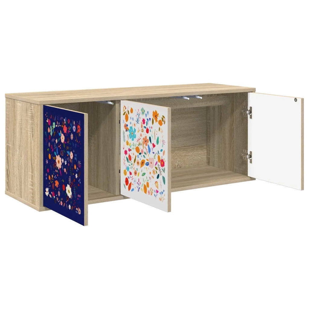 Mobile TV da Parete MAINZ 102 x 33 x 40 cm Rovere Sonoma 8007179