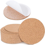 24 pezzi di supporti per bicchieri in gomma, cerchi, 10 cm, supporti autoadesivi, cerchi in gomma, supporti autoadesivi 2 mm, piatto di gomma, supporti autoadesivi per tavolo, supporti per bicchieri per uso domestico, ristorante, ufficio