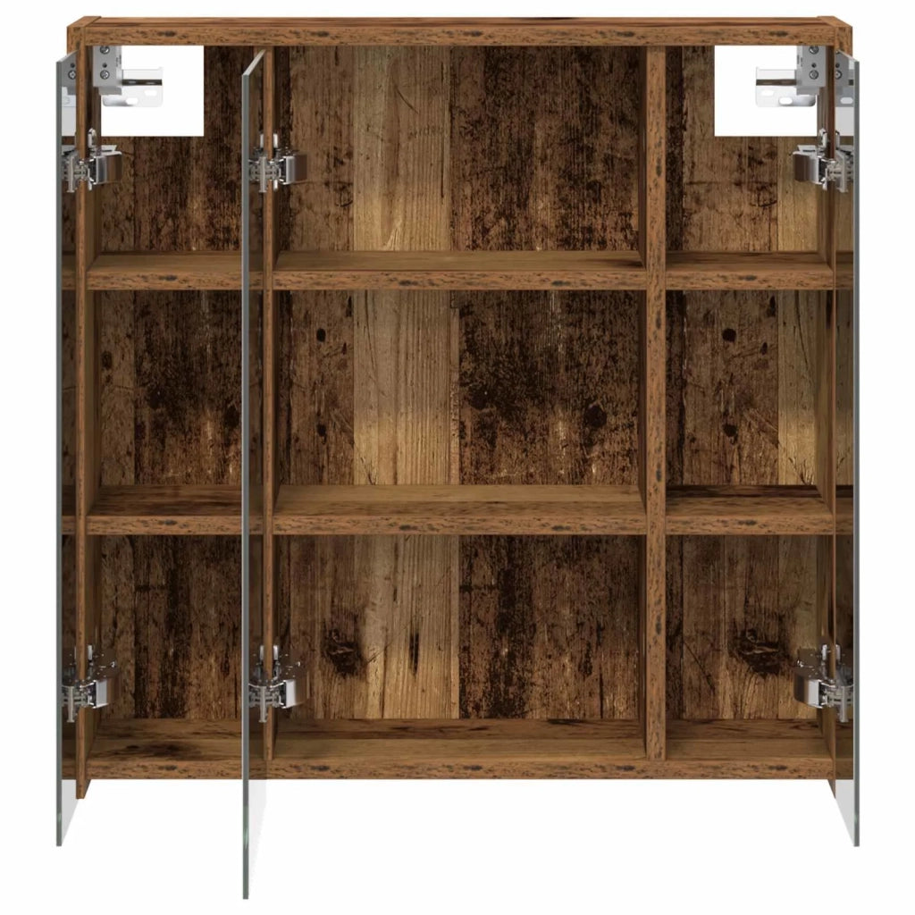 Mobiletto per specchio da bagno Legno vecchio