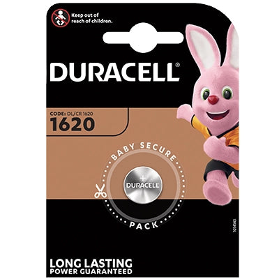 PILA SPECIALISTICA 1620 DURACELL - LITIO VOLT 3,0- 10 pezzi