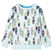 Felpa da Bambino Blu Tenue MÃ©lange 128cod mxl 110735