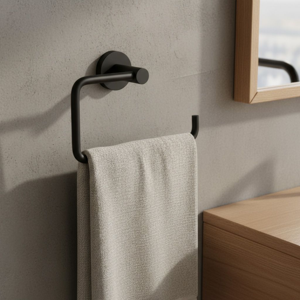 Portasciugamano Da Bagno 5610 Leo Black