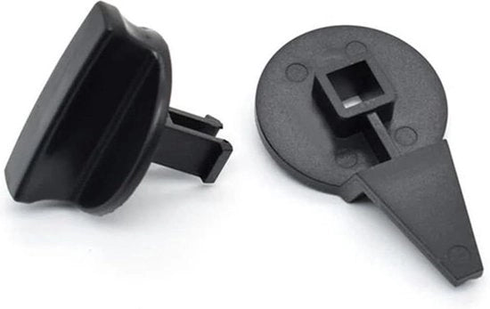 Sistema di protezione per la trapezoidale - supporto per pulsante di chiusura - clip per orecchie di chiusura - contenitore - serratura di fissaggio per pulsante.