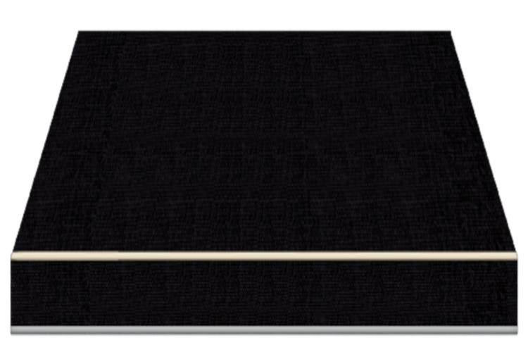 Tenda da Sole a Bracci Estensibili a Scomparsa Totale Tempotest Para' - Colore Nero 24 - Largh. 2,48 x Sporgenza 1,60 - Att. Par. Arg. DX