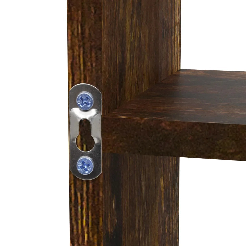 Scaffale a Muro 8 Scomparti Rovere Fumo cod mxl 33048