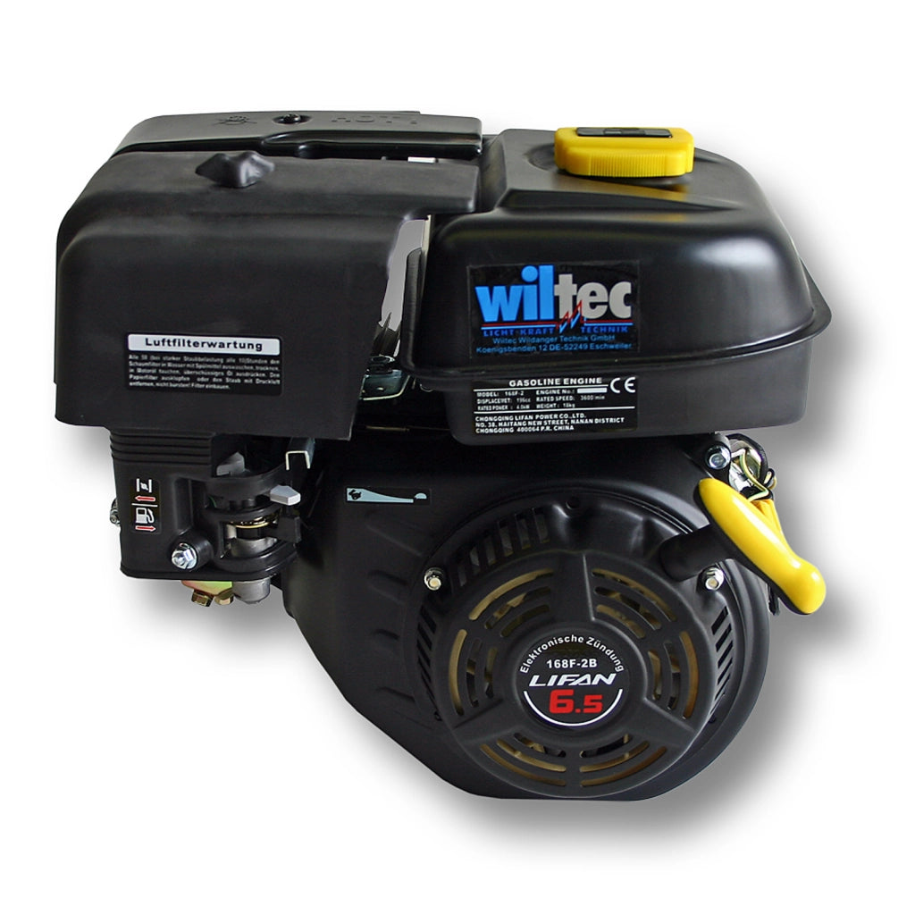LIFAN 168 Motore benzina 4 tempi, 1 cilindro OHV, 4,8kW 6,5 CV 19,05mm 196 ccm Avviamento a strappo