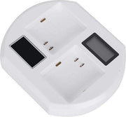 Stazione di ricarica batterie - Ricarica rapida per le luci di sicurezza Arlo, le telecamere di casa intelligenti Arlo Pro, Arlo Pro 2, le batterie Arlo Go, compatibile con VMA4410 ALS1101.