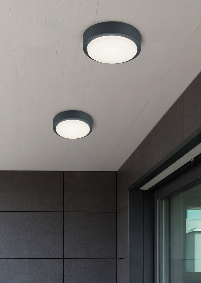 Applique da Esterno a LED in Pressofusione di alluminio Antracite