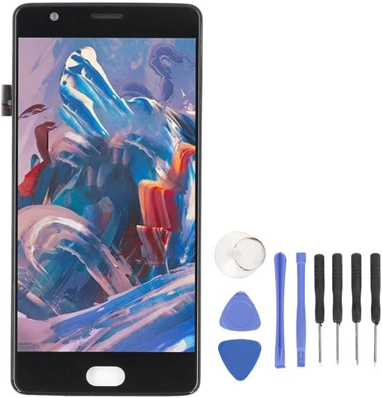 Display LCD 5,5 Pollici - Digitizzatore - Touch Screen - Vetro di Ricambio - Incluso Kit di Riparazione - Risoluzione 1920x1080 - Schermo Smartphone