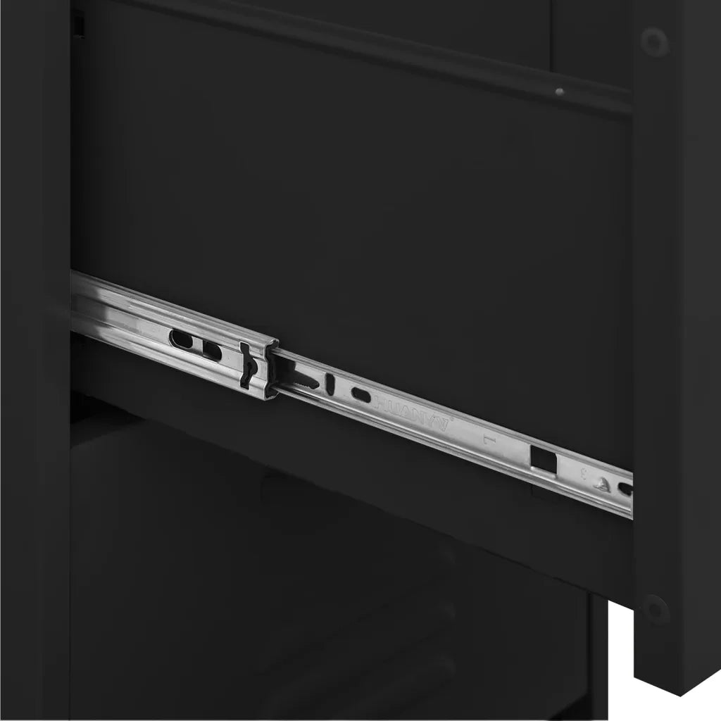 Armadietto Nero 42,5x35x101,5 cm in Acciaio cod mxl 40890