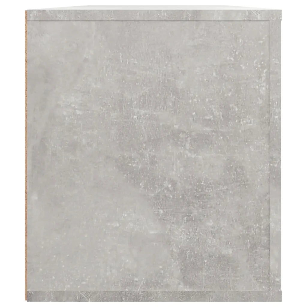 Mobile per TV Grigio Cemento 100x35x40 cm Legno Multistrato 823095