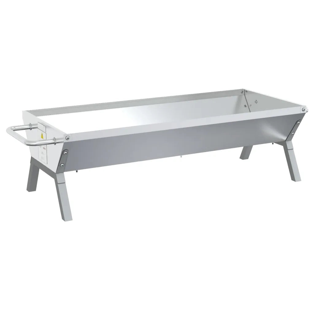 Set Griglia e Vassoio Barbecue Automatico in Acciaio Inox CFW3700692