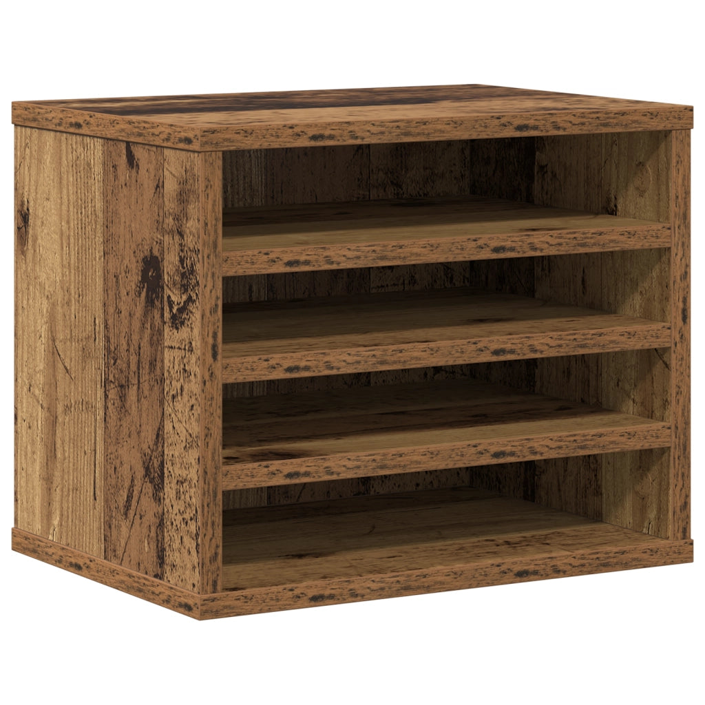 Organizzatore da scrivania Legno Vecchio 36x26x29,5 cm Legno ingegnerizzato