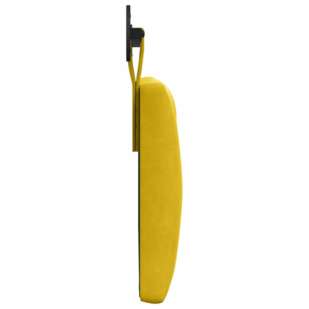 Testiera sospesa Con luce LED Giallo Velluto 42032059