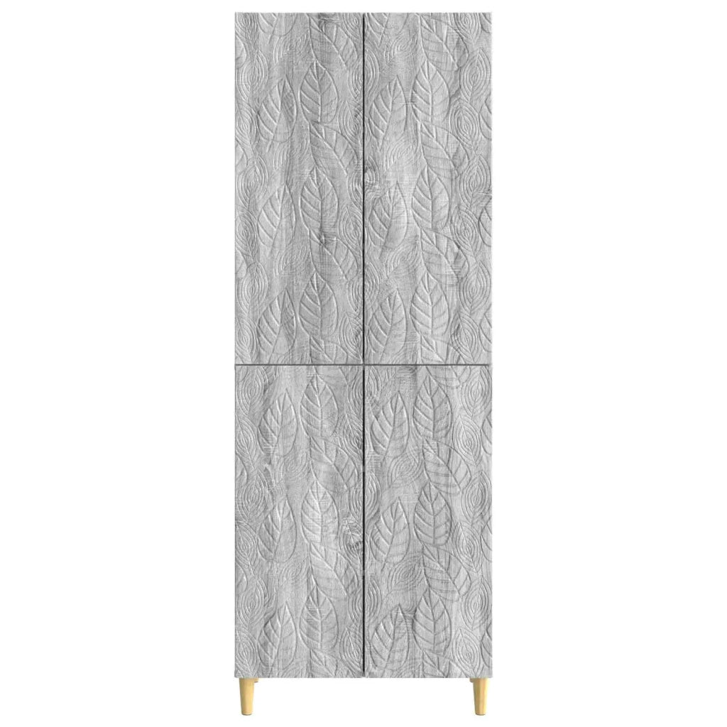Set di armadi 2 pcs Sonoma grigio Legno ingegnerizzato 3416706
