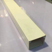 Trade Shop - Set 2 Canalina Passacavo Singola 2 Metri 40 X 30 Mm Bianco Singolo 60772 -