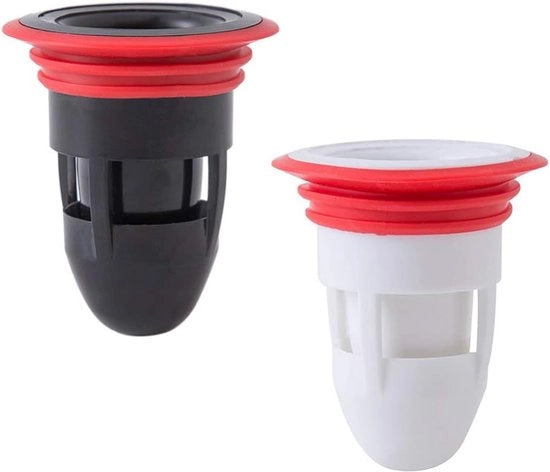 Filtro di scarico - Scarico universale - Gomma - Prevenzione di ritorno dell'acqua - Filtro di scarico per doccia - Prevenzione di ritorno dell'acqua per doccia - Filtro di scarico per prevenire la formazione di gas