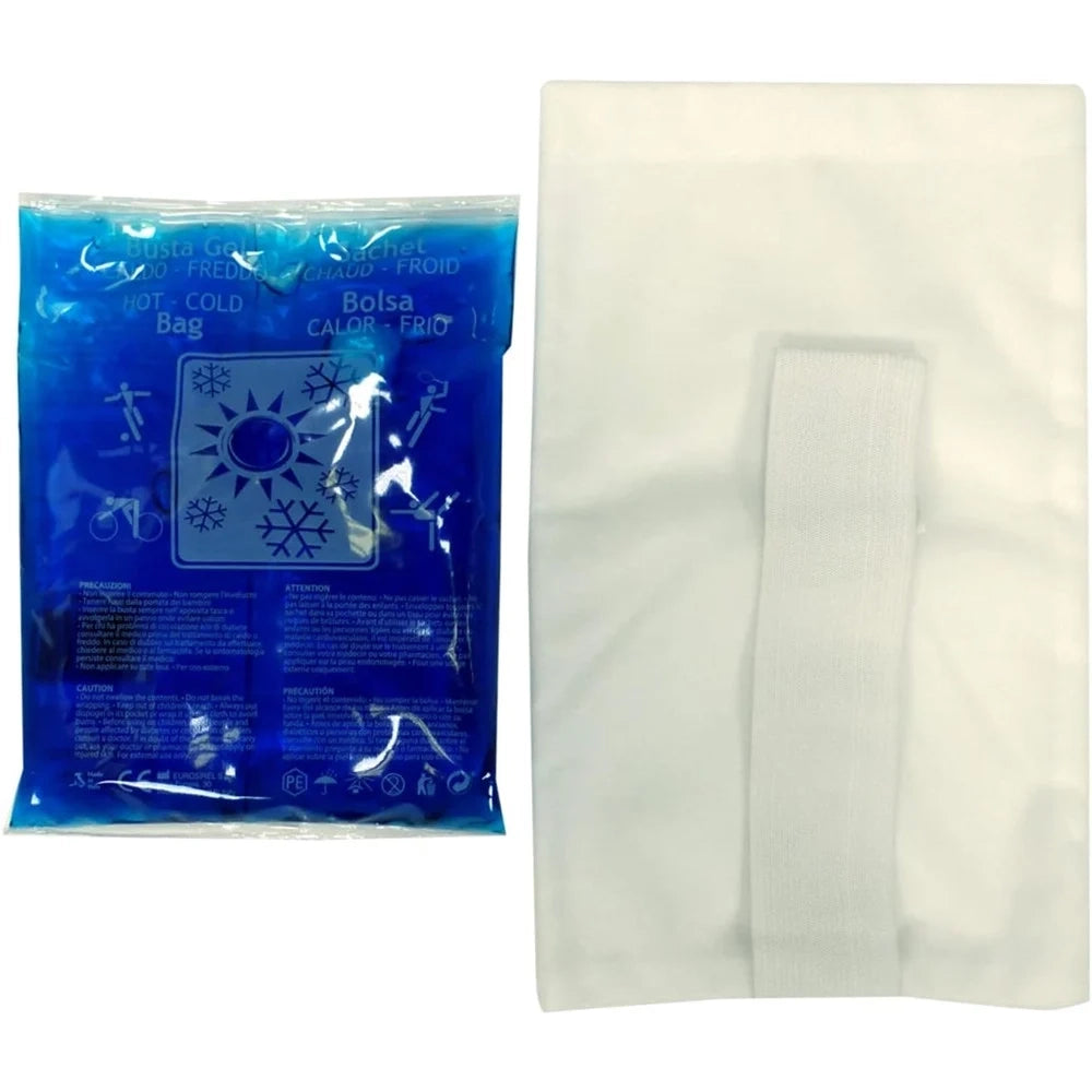 Trade Shop - Busta Gel Caldo/freddo Con Fascia Porta Busta Primo Soccorso Immediato Sollievo Bus3848a -