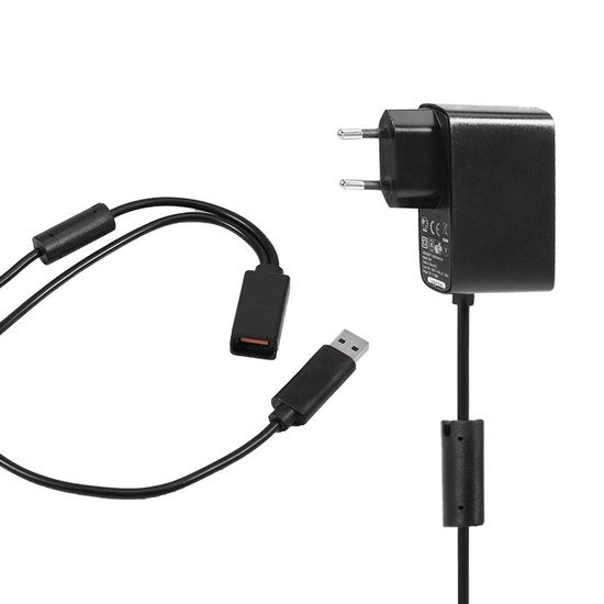 Adattatore USB per alimentazione - compatibile con Xbox 360 - colore nero - ideale per il gaming - alimentazione 12V potente