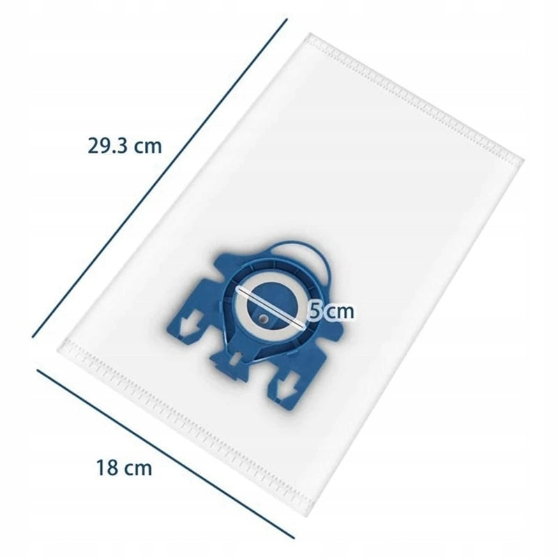 Sacchetti e Filtri per Aspirapolvere compatibile con Miele, Ariston, Hoover – Microfibra 3D, Filtrazione 99,9%, Set 12+2