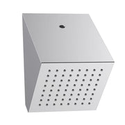 Soffione a muro quadrato 16x16cm - Serie Delfi