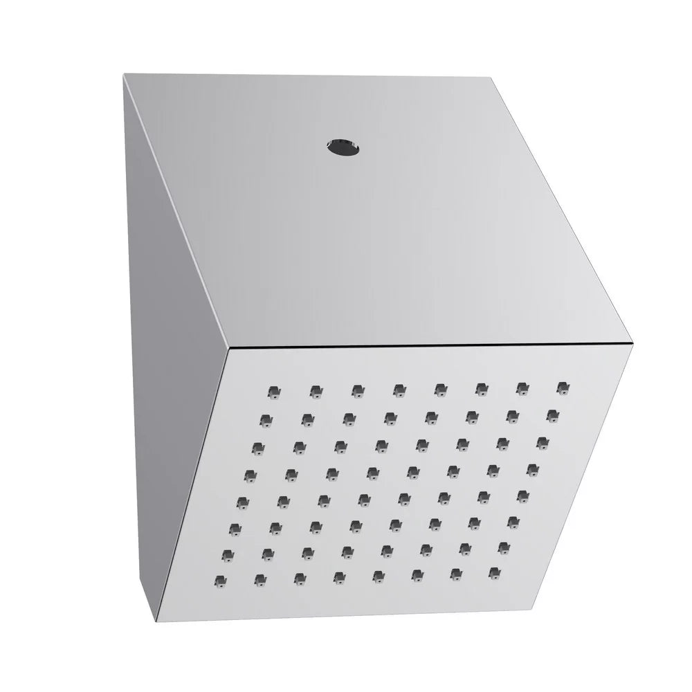 Soffione a muro quadrato 16x16cm - Serie Delfi