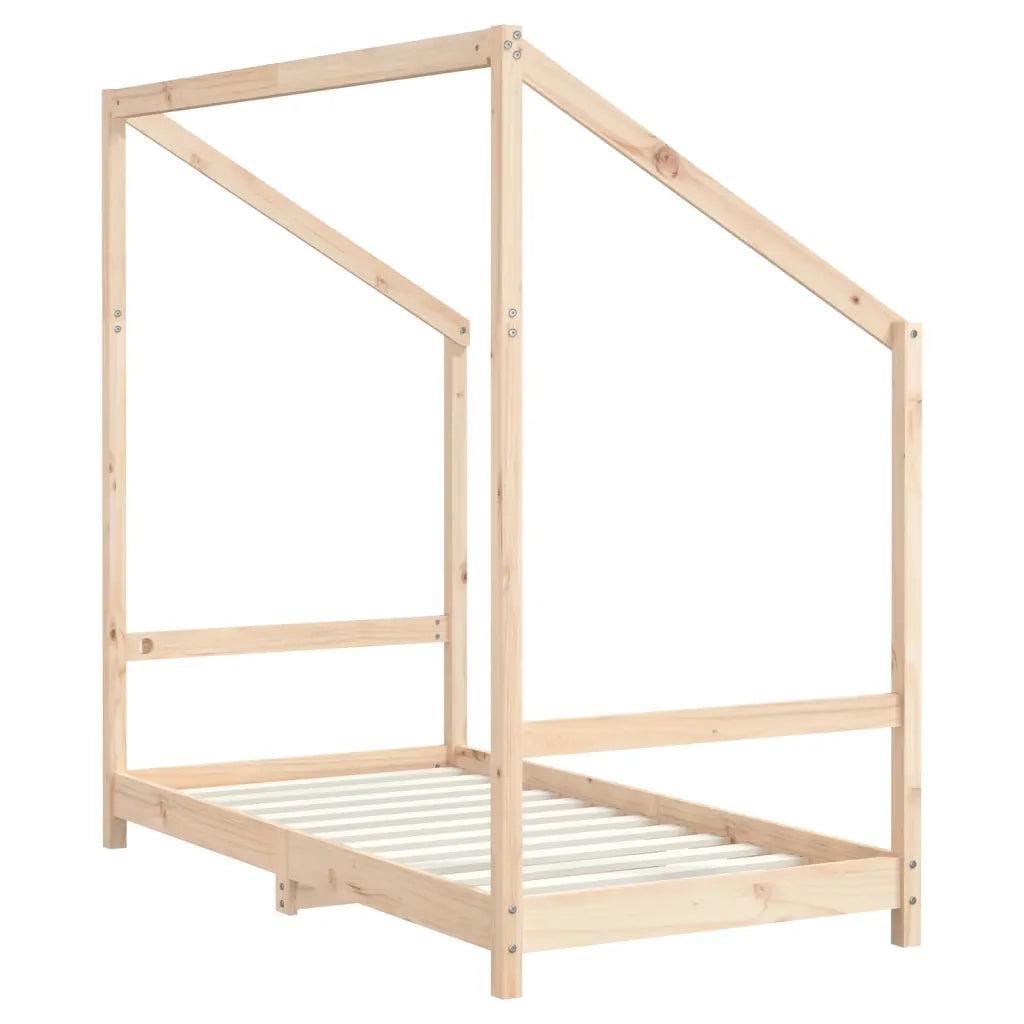 Giroletto per Bambini | Letto Infantile | Lettino 2x(80x160) cm in Legno Massello di Pino