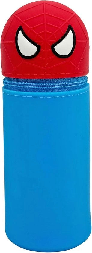 Etui in silicone, con chiusura a rilascio rapido, etui, etui in silicone morbido, etui cartoon, etui unisex, etui con etui, grande capacità per utensili da scrittura