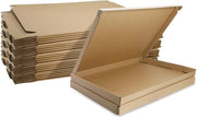 Cartone rigido con rilievo, confezione di spedizione 280x185x20 mm per imballaggio e archiviazione (10 pezzi)
