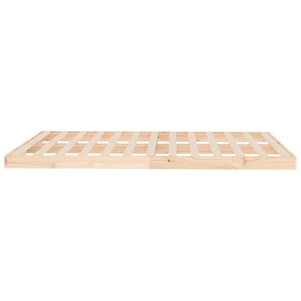 Giroletto senza Materasso-Struttura Letto 140x200 cm in Legno Massello di Pino