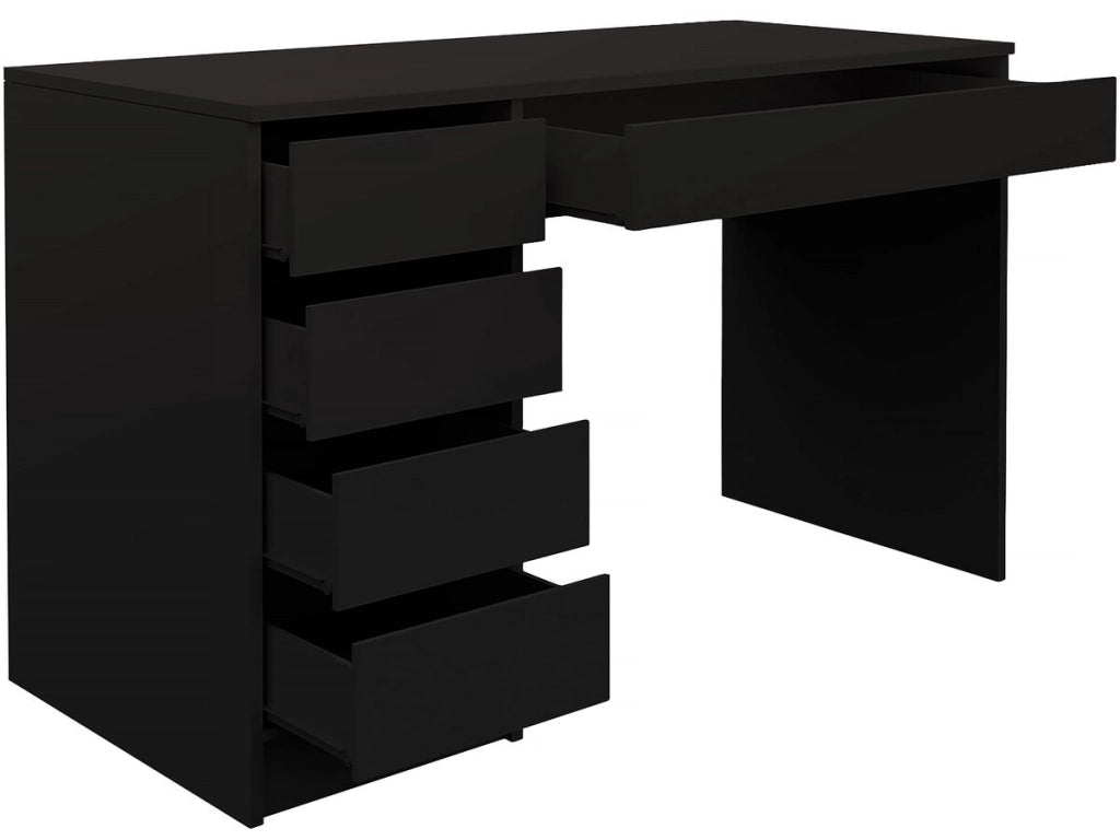 Scrivania "Ada" - 120 x 75 x 55 cm - Nero