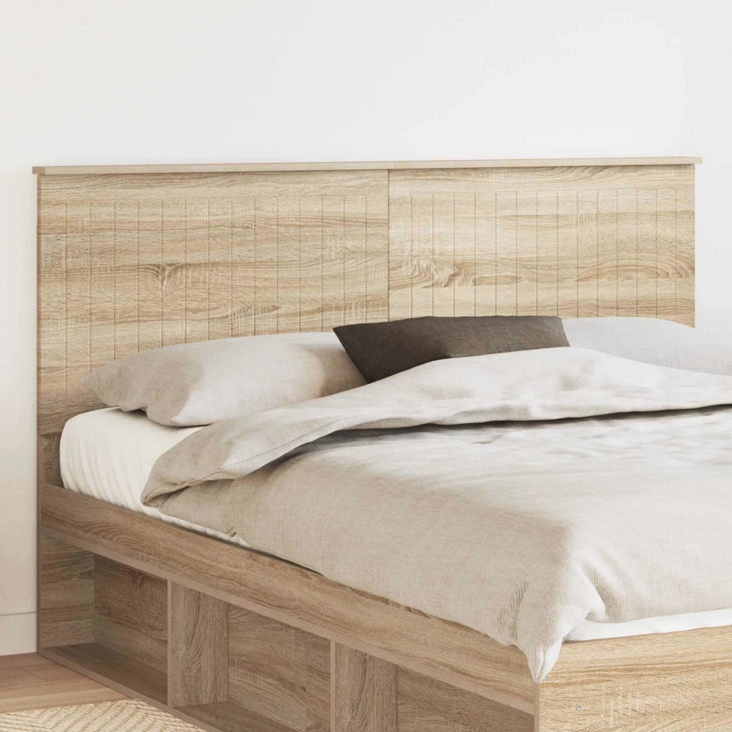 Testiera con testiera Rovere Sonoma 160 cm Legno multistrato 887739