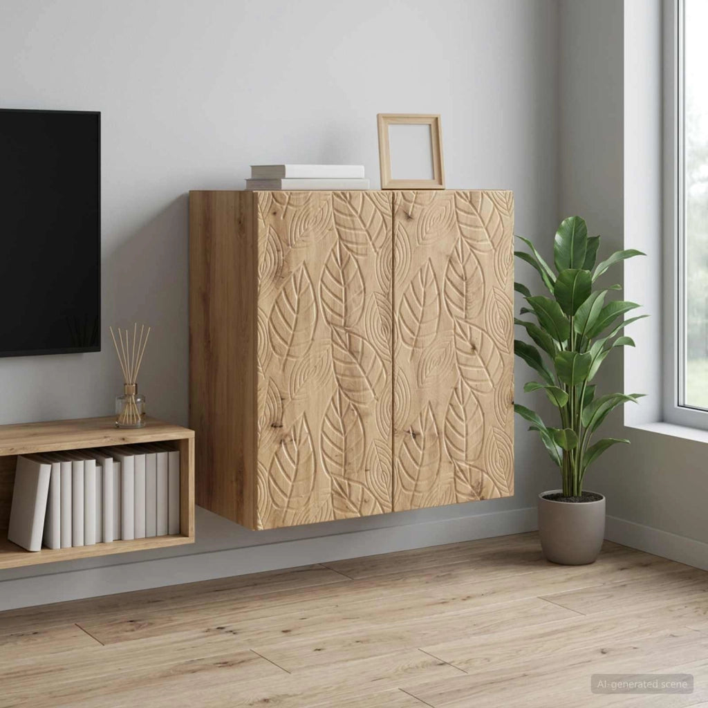 Mobiletto a muro 59 x 31 x 60 cm Legno ingegnerizzato 898754