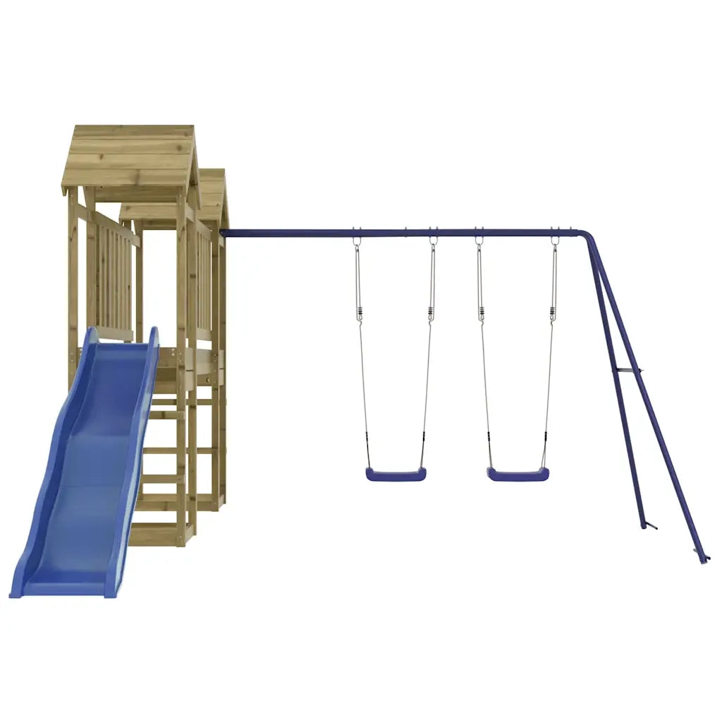 Set da Gioco da Esterno in Legno di Pino Impregnato 3155863