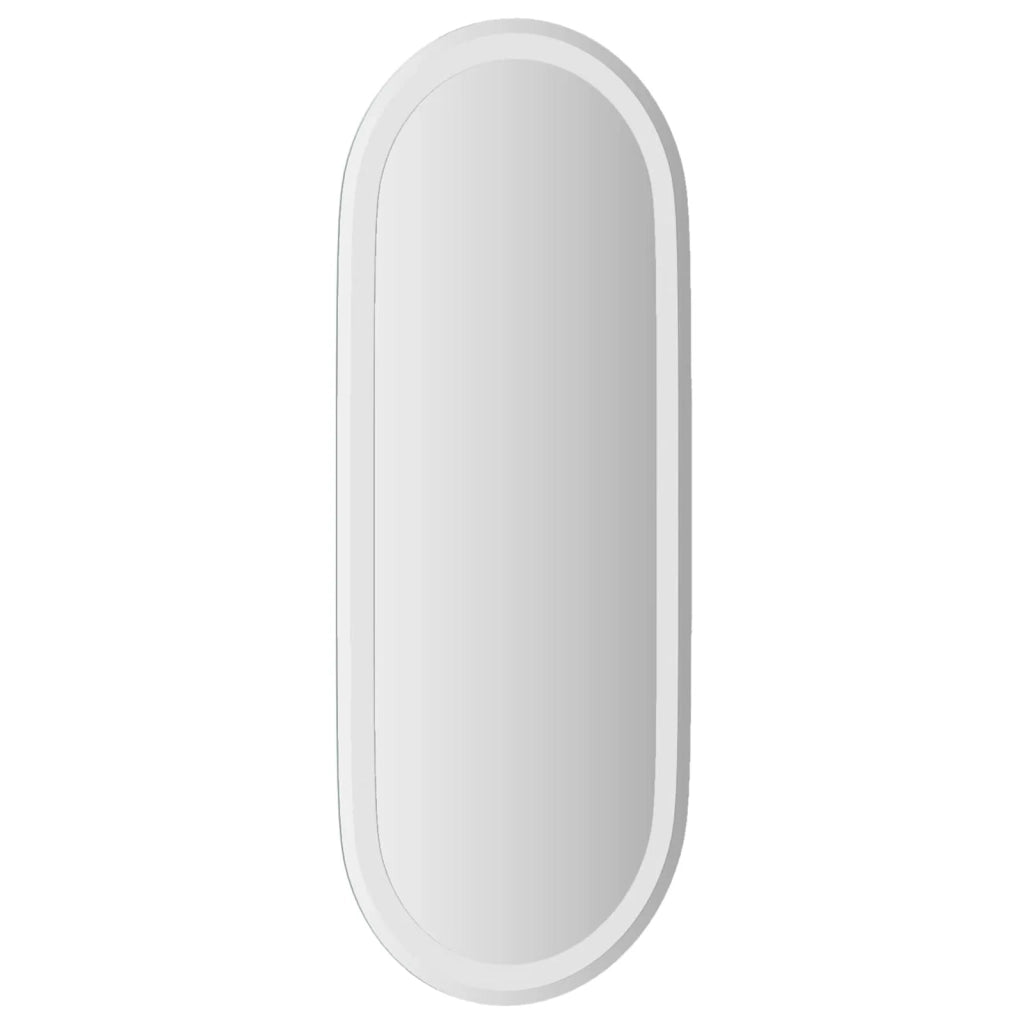 Specchio da bagno LED Trasparente 90 x 40 cm vetro temperato 42045854