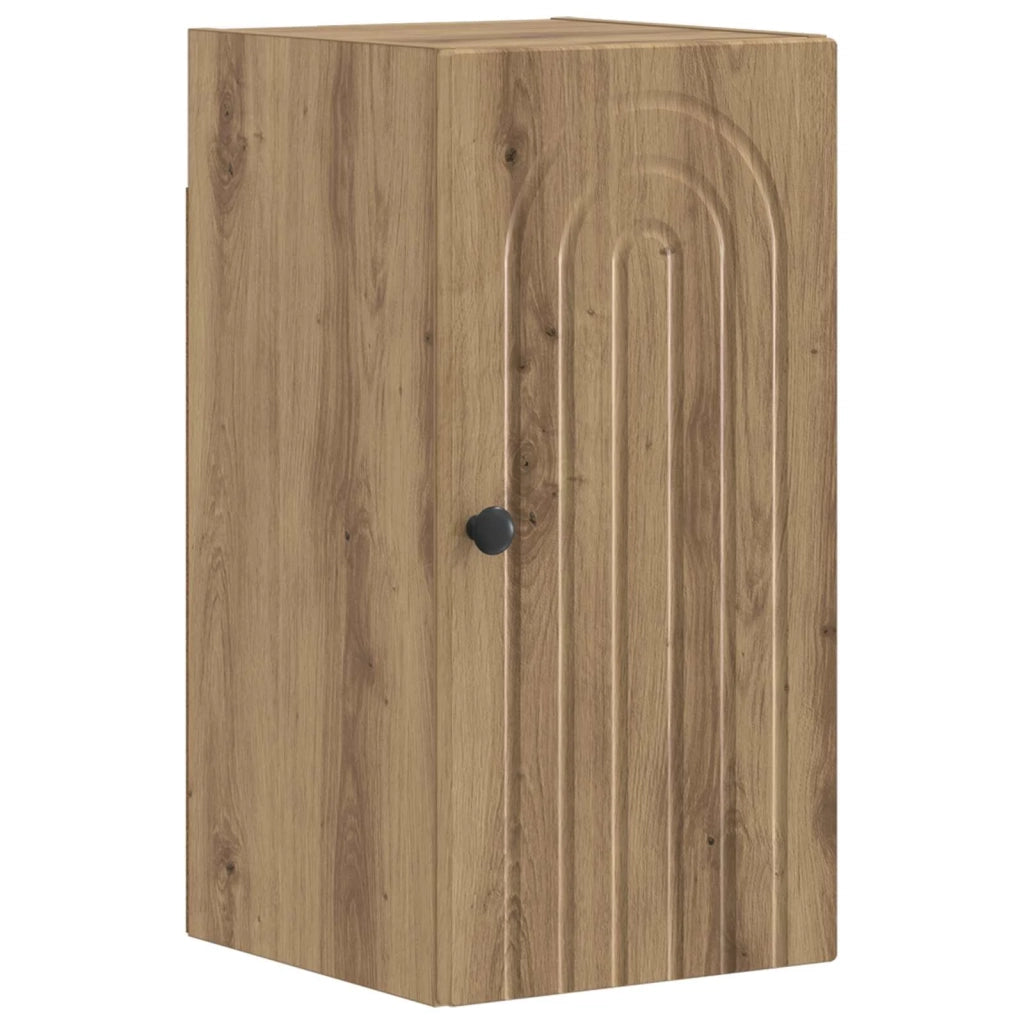 Armadio da bagno a muro ALKMAAR Rovere Artigianale 896154