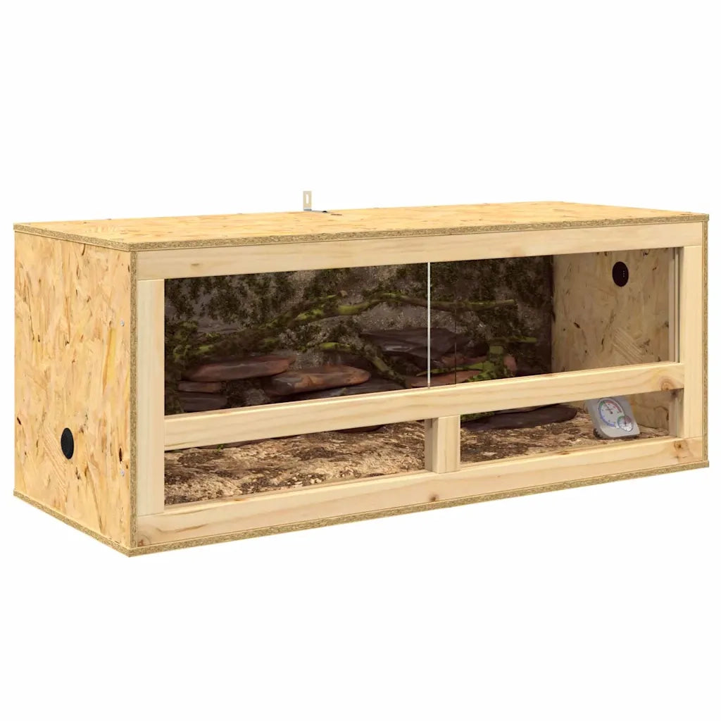 Terrario Marrone 100 x 40 x 40 cm OSB CFW2998443