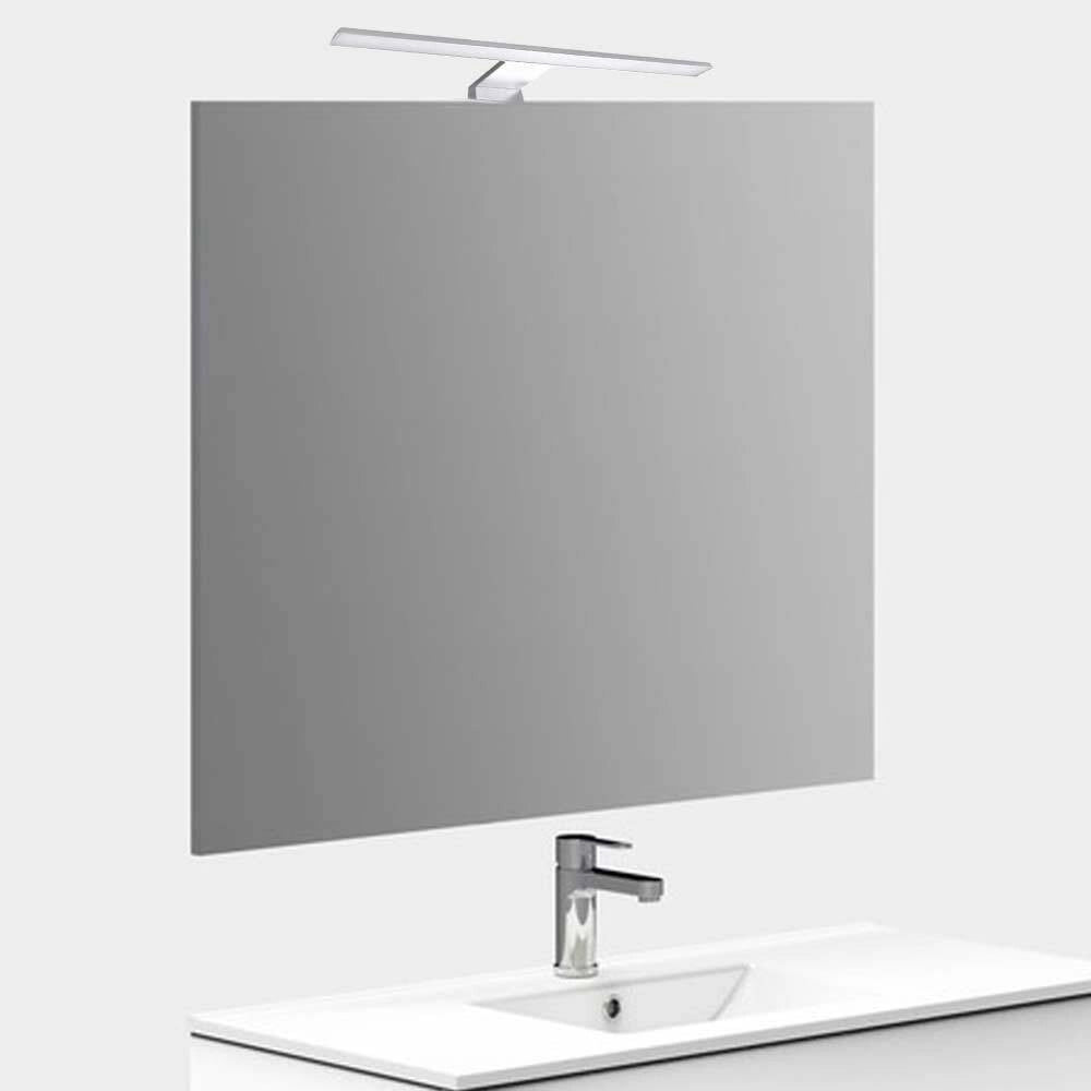 Trade Shop - Applique Lampada Led Per Specchio Bagno Con Doppia Istallazione 7w Luce 4000k Ip44 500p -