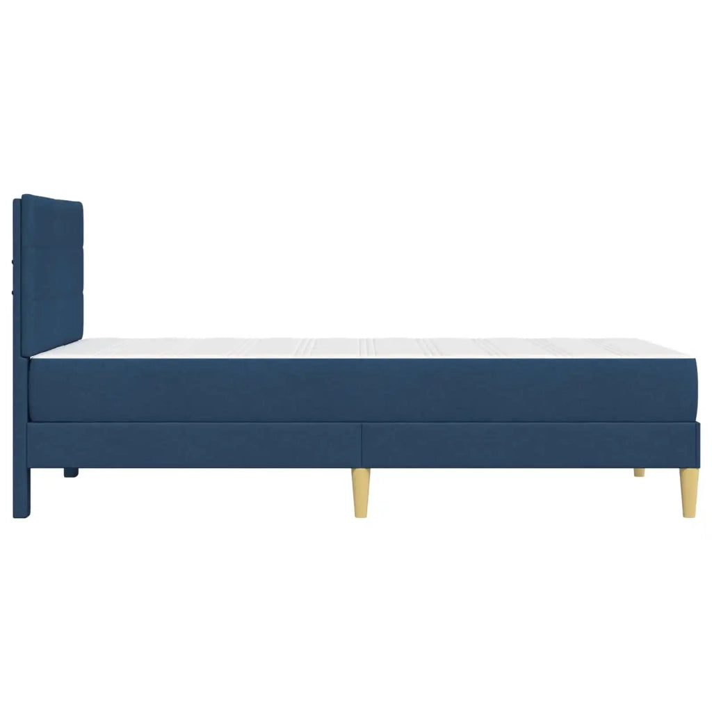 Struttura del letto-Giroletto-Rete del Letto Blu 80 x 200 cm Poliestere