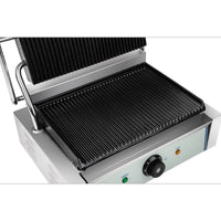 Macchina per panini rigati - 1 x 2.200 watt professionale in acciaio inox 3614035