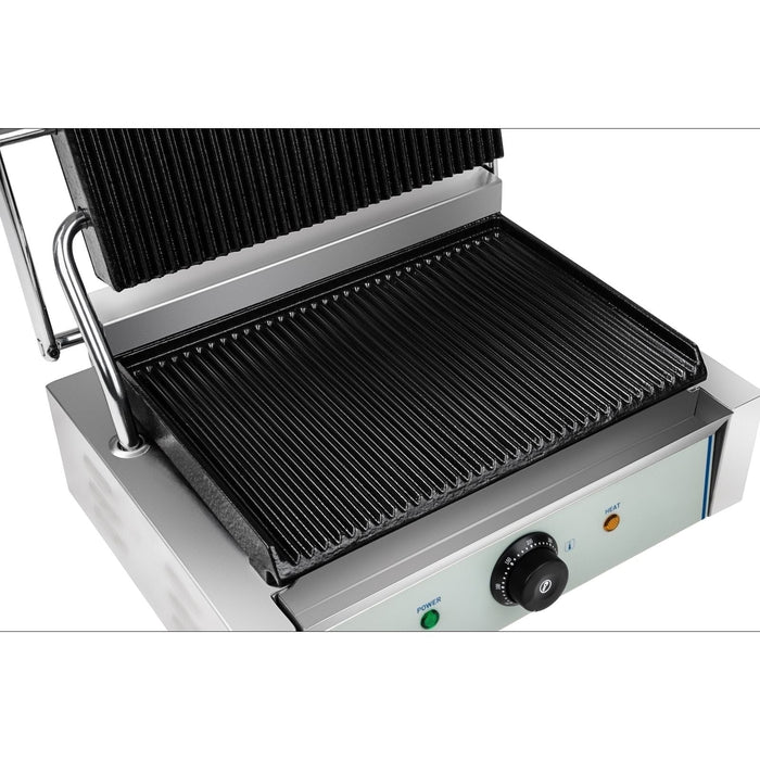 Macchina per panini rigati - 1 x 2.200 watt professionale in acciaio inox 3614035