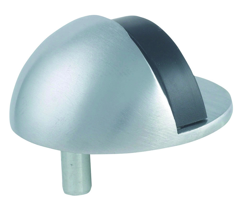 IBFM PARACOLPO FERMAPORTE MEZZA LUNA Ø 45X25 mm. col. Cromo satinato
